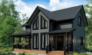 Проекты каркасных домов с террасой от 3623 рублей | Строй-Вдн