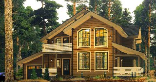 Строительство из двойного бруса под ключ Видное цены от 12938 руб.